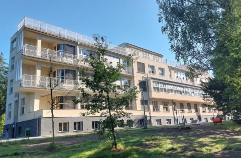 Pavilon A  západ